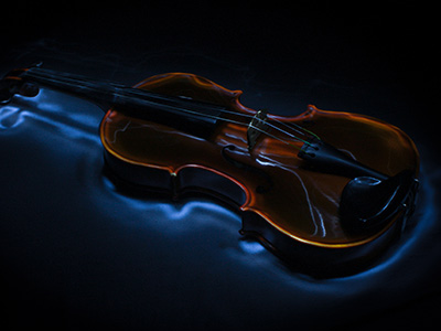 Lightpainting-Geige - Lightpainting-Geige